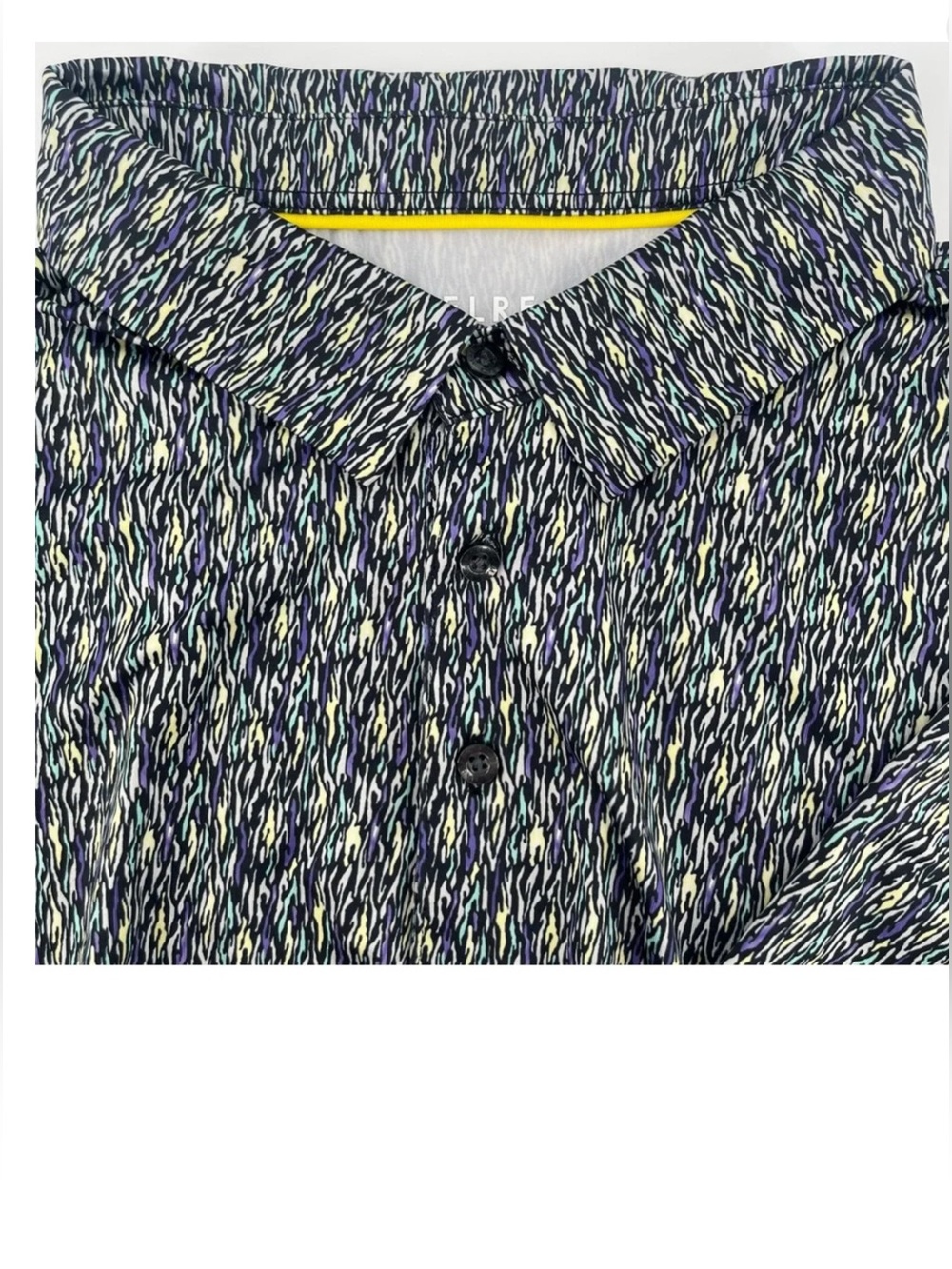 Maelreg Performance Polo with all over print size Medium